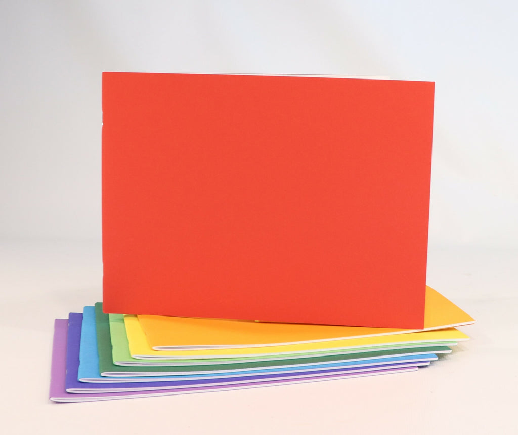 Sedulus Main Lesson Book Oversize A4 Landscape Red