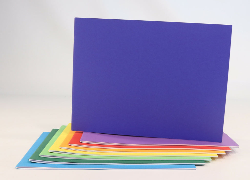Sedulus Main Lesson Book Oversize A4 Landscape Dark Blue