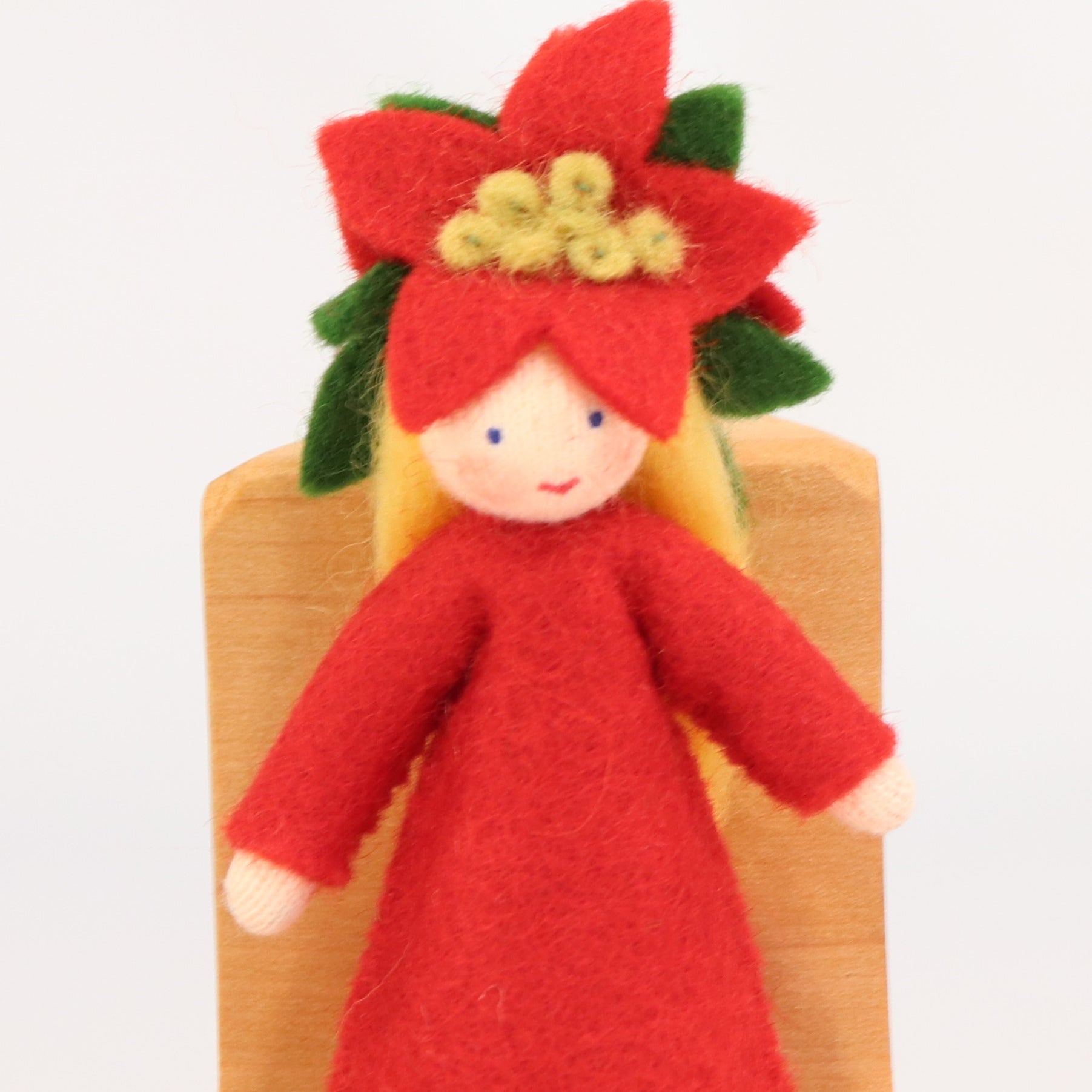 Ambrosius Christmas Decoration Poinsetta Girl