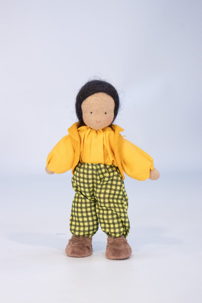 Evi Doll Family with olive skin