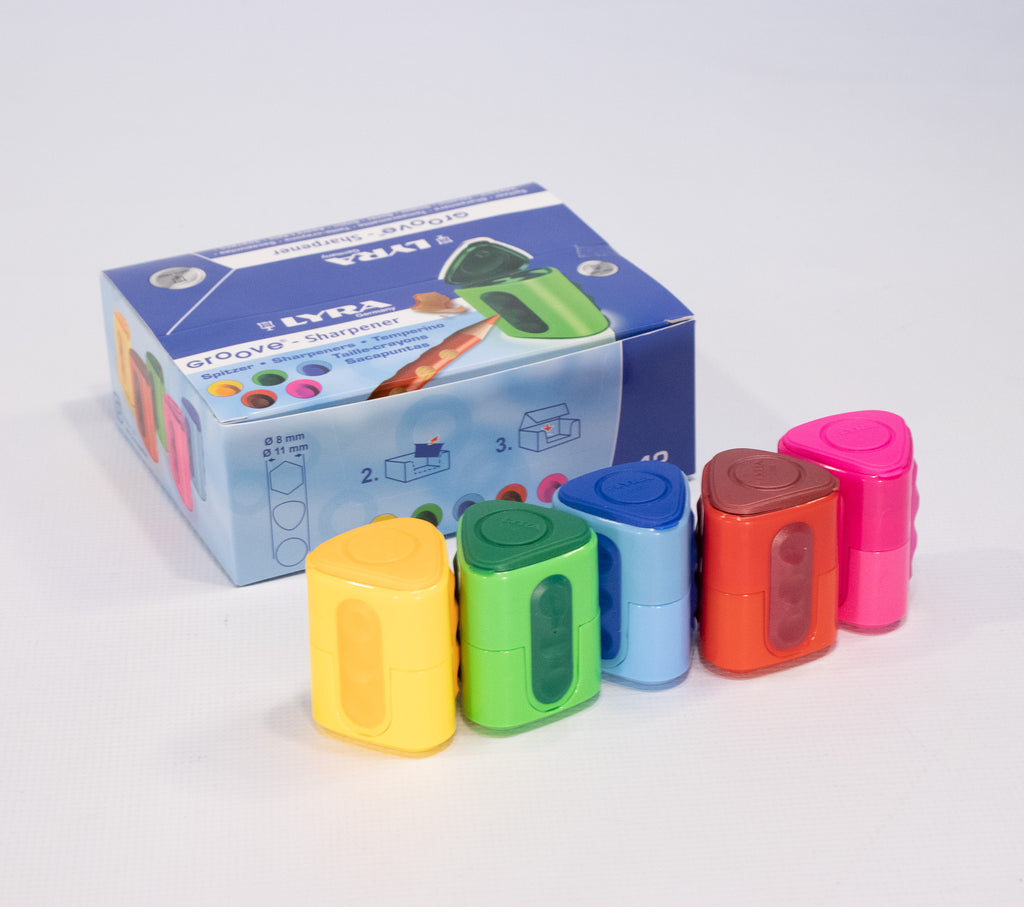 Lyra Triangle Sharpener Twin Hole