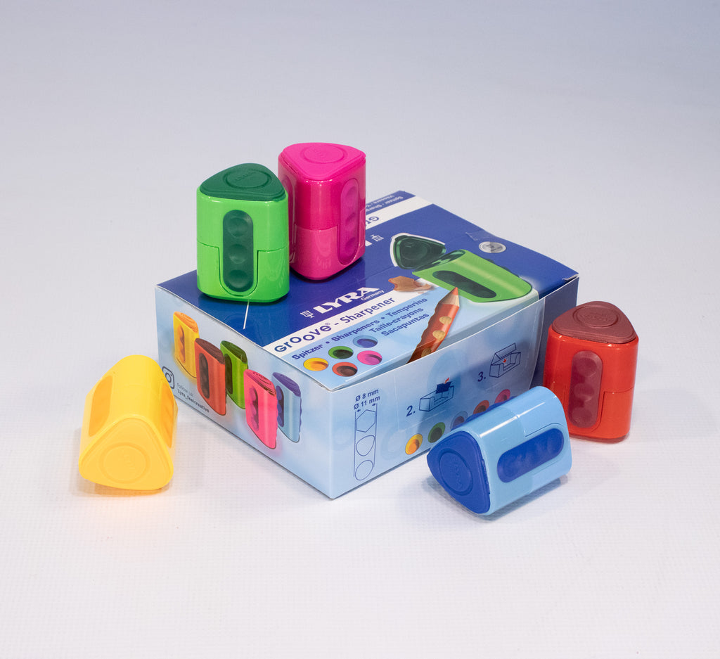 Lyra Triangle Sharpener Twin Hole
