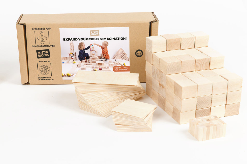 Just Blocks Medium Pack (166) 40% Off (Was $152.00 Now $91.20)