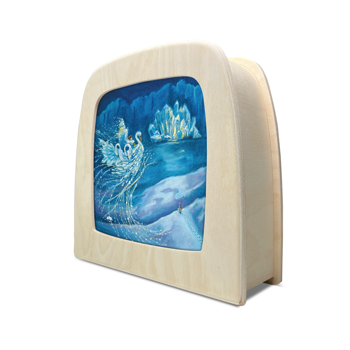 Toverlux Silhouette Kapitein Kalk Snow Queen