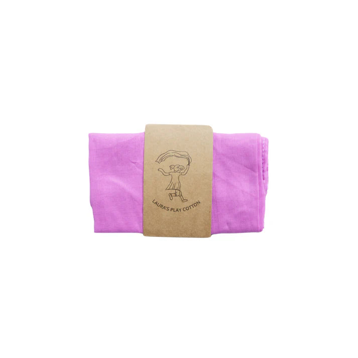 Laura's Play Cotton Dark Pink 50 x 50 cm