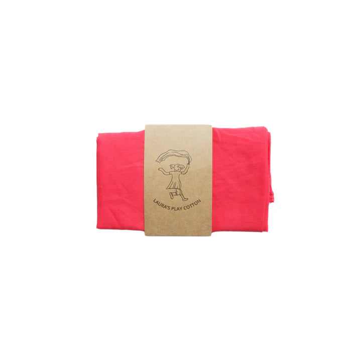 Laura's Play cotton Red 50 x 50 cm
