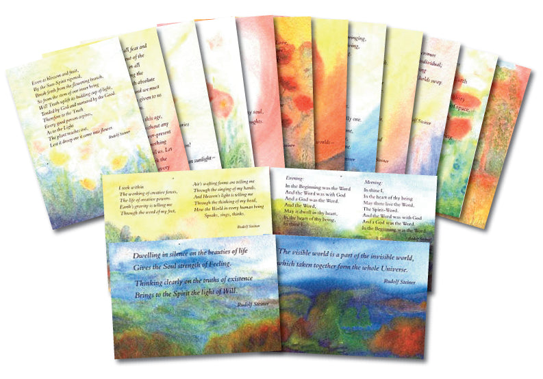 Postcards Verses & Mediation from Rudolf Steiner