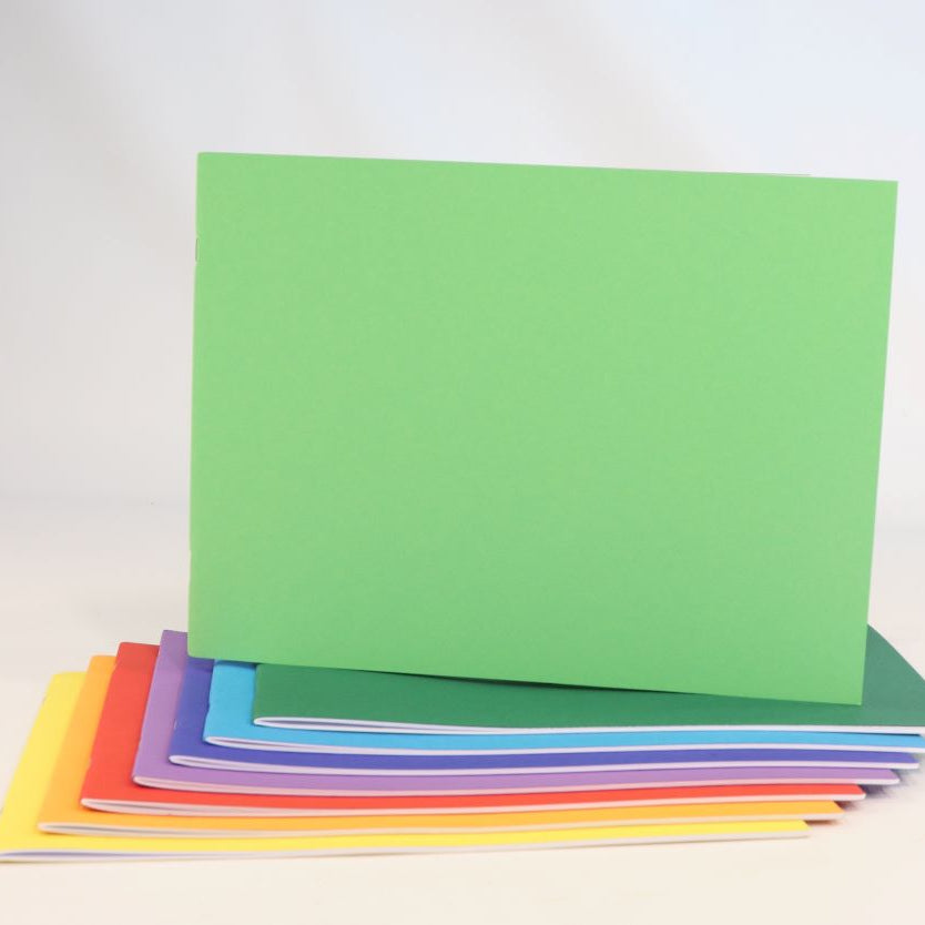 Sedulus Main Lesson Book Oversize A4 Landscape Light Green