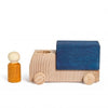 Lubulona Blue Truck with ochre figure