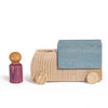 Lubulona Grey Truck with plum figure