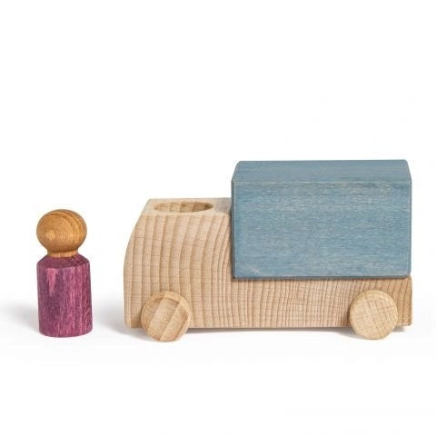 Lubulona Grey Truck with plum figure