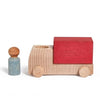 Lubulona Red Truck with grey figure