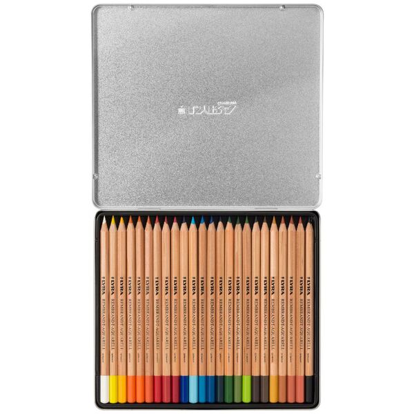 Lyra Pencils Rembrandt Aquarelle 24 Watercolour in Tin