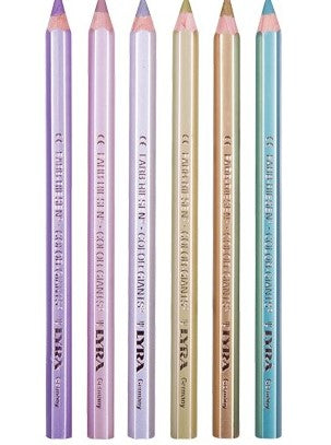 Lyra Pencils Colour Giants Metallic 6