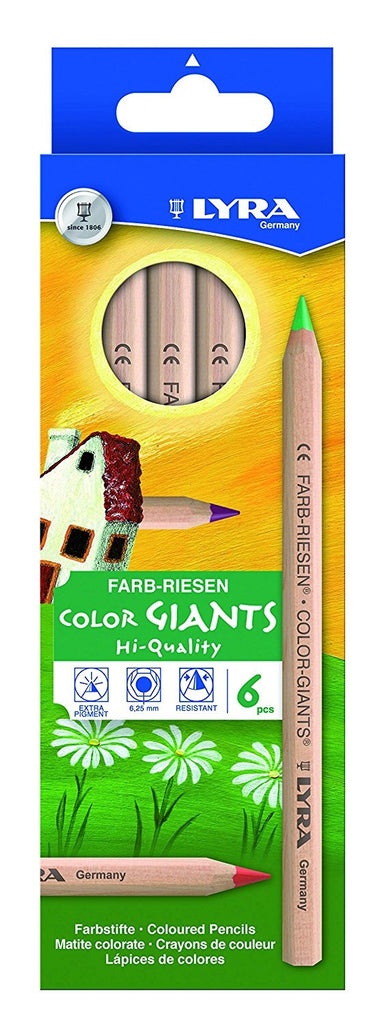 Lyra Pencils Colour Giants 6