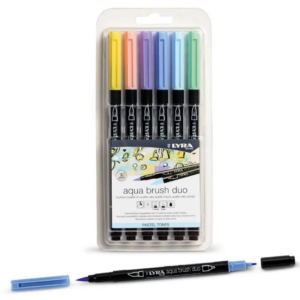 Lyra Aquabrush Duo Pastel 6