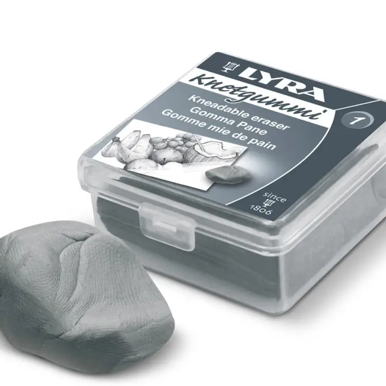 Lyra Kneadable Eraser in Individual Plastic Case (each)