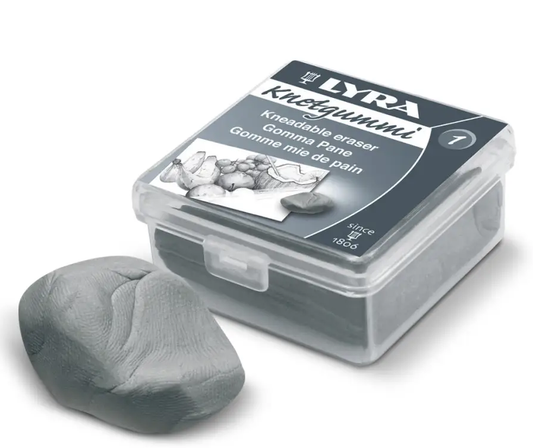 Lyra Kneadable Eraser in Individual Plastic Case (each)