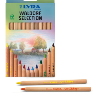 Lyra Pencils Super Ferby Waldorf 12 Unlacquered