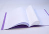 Sedulus Main Lesson Book A3 Portrait Violet with Tissue paper