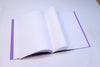 Sedulus Main Lesson Book A3 Portrait Violet with Tissue paper