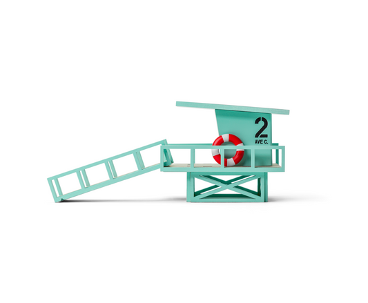 Candylab - Malibu Beach Lifeguard Tower