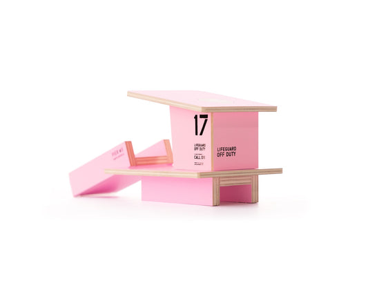 Candylab - Santa Monica Lifeguard Stand Pink