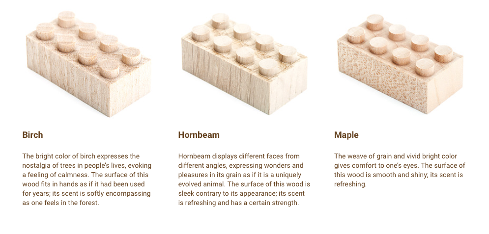 Mokulock Regular Blocks Set, 48 pieces