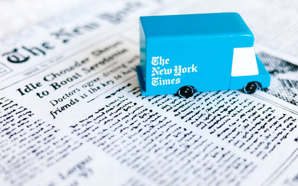 Candylab - New York Times Delivery Van
