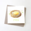 New Baby Card Baby Nest