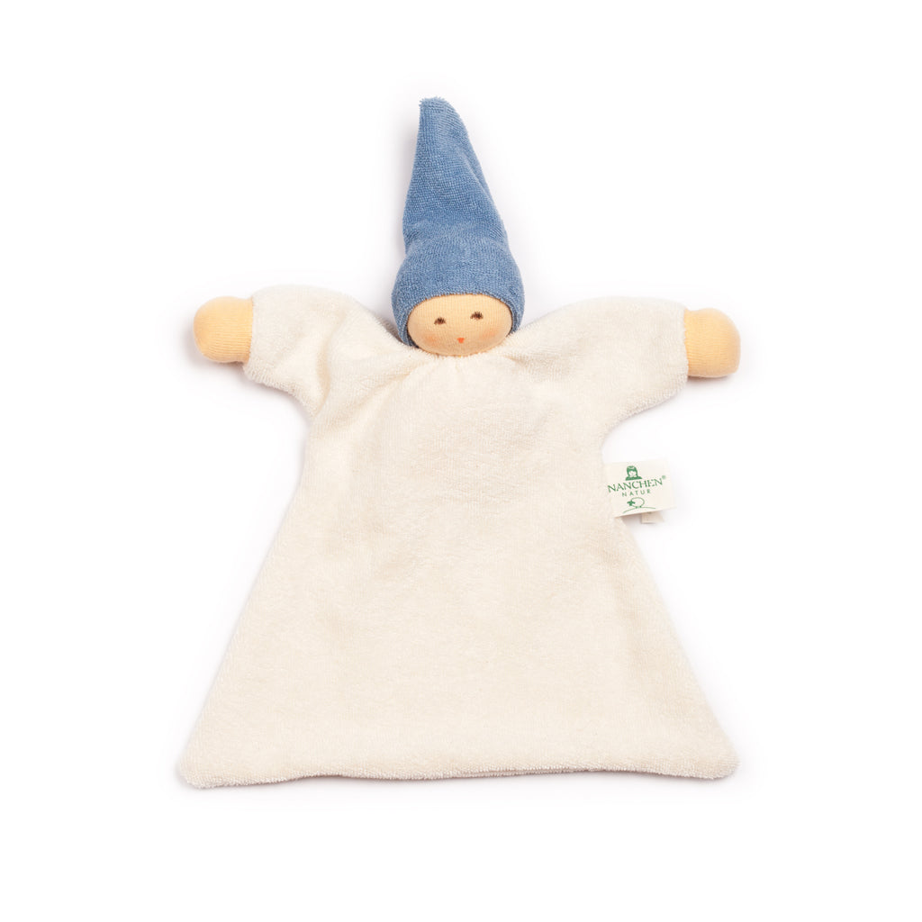 Nanchen Comforter (Nuckel Doll) with Blue Hat