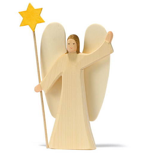 Ostheimer Angel with Star, 2 Pieces