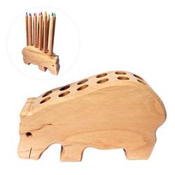 Drei Blatter Pencil Holder Hippopotamus