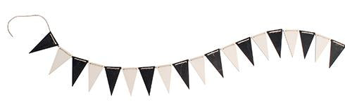 Grimm's Pennant Banner Monochrome