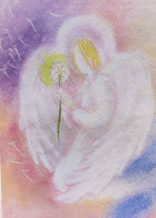 Angels of Ukraine Postcard 'Letting Go'