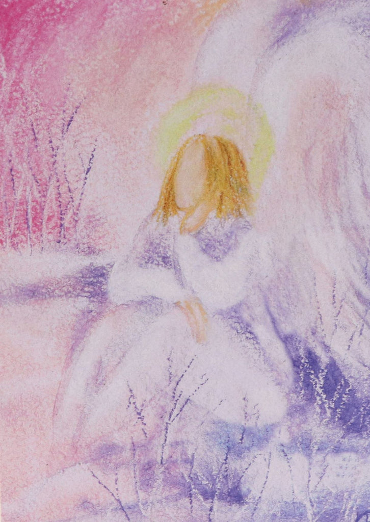 Angels of Ukraine Postcard 'Listening to Winter'