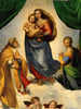 The Sistine Madonna by Raphael (Print)