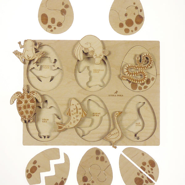 Stuka Puka Egg On Puzzle
