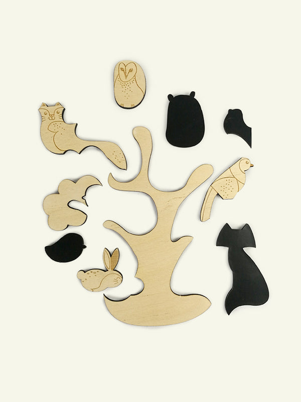 Stuka Puka Forest Friends Magnet Puzzle