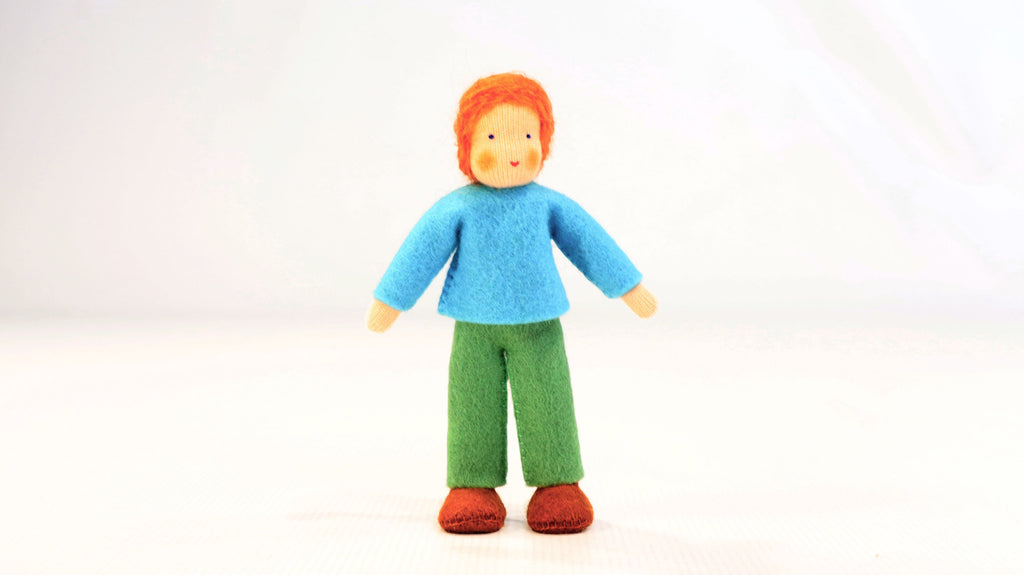 Ambrosius Doll Son Red Hair