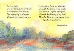 Postcards Verses & Mediation from Rudolf Steiner