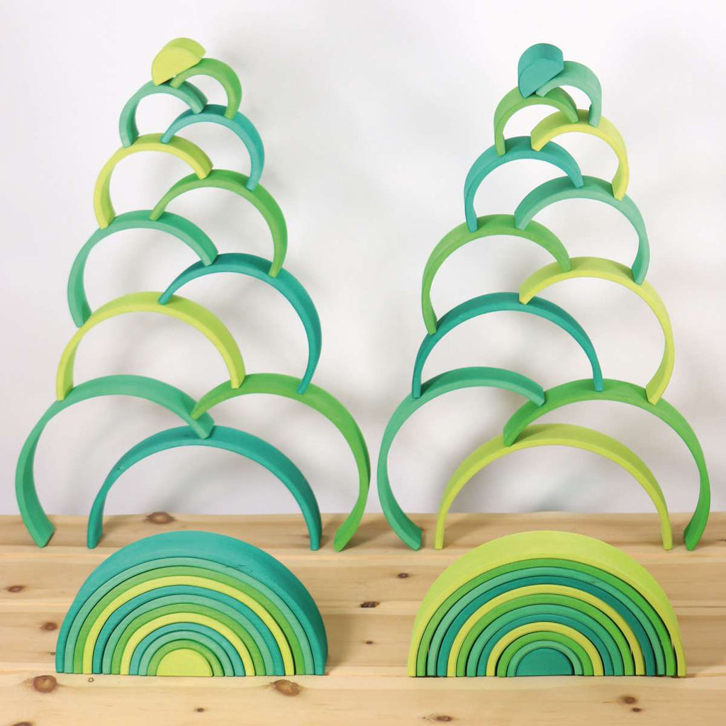 Grimm's Large Rainbow Meadow Green (Was $165.00 Now $82.00 over 50% saving)
