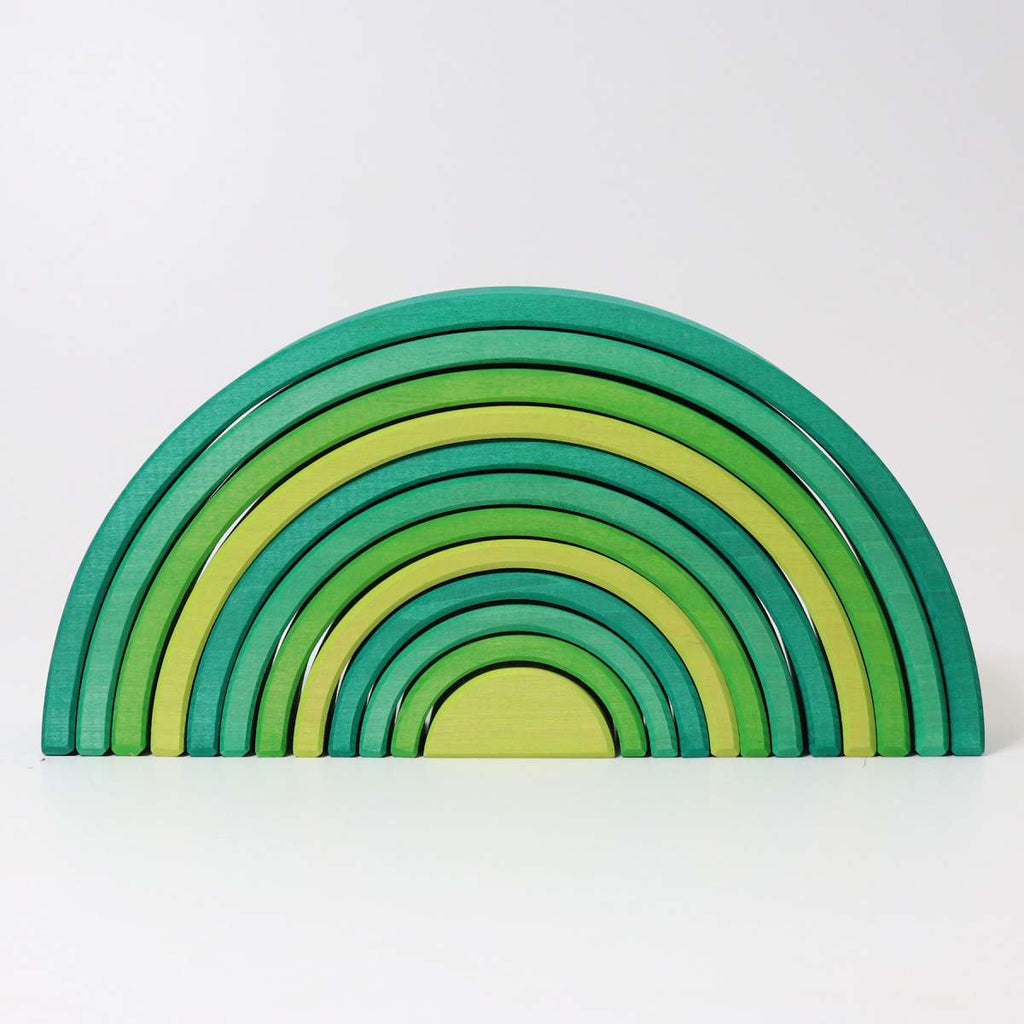Grimm's Large Rainbow Forest Green (Was $165.00 Now $82.00 over 50% saving)