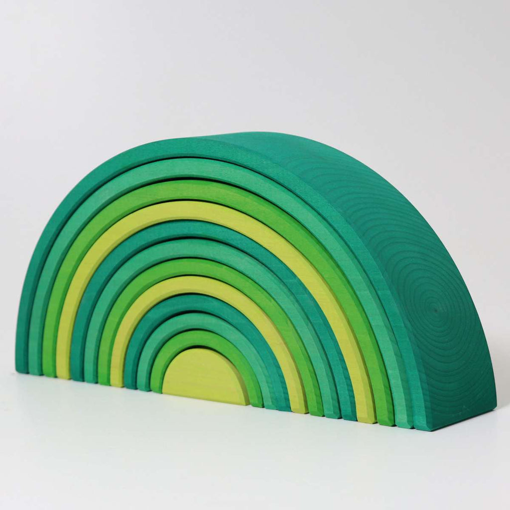 Grimm's Large Rainbow Forest Green (Was $165.00 Now $82.00 over 50% saving)