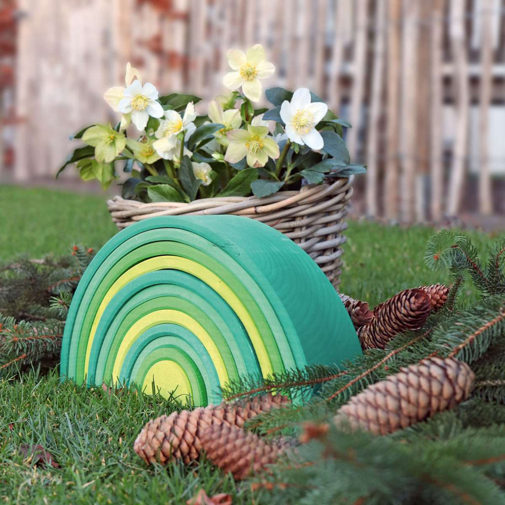 Grimm's Large Rainbow Forest Green (Was $165.00 Now $82.00 over 50% saving)