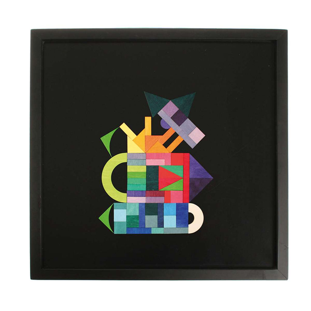 Grimm's Magnetic Board Black 50x50 cm