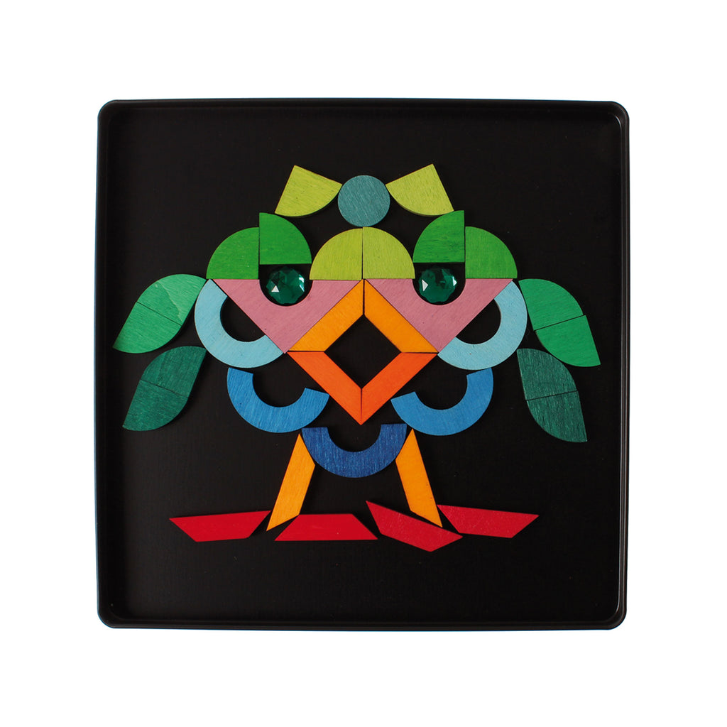 Magnet puzzle triangle circle