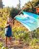 Sarah's Silks Enchanted Playsilk Sea
