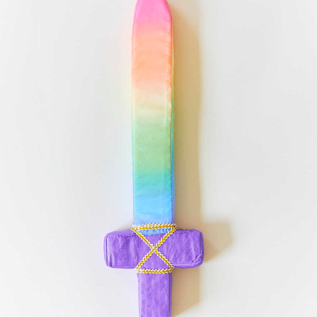 Sarah's Silks Soft Sword Rainbow