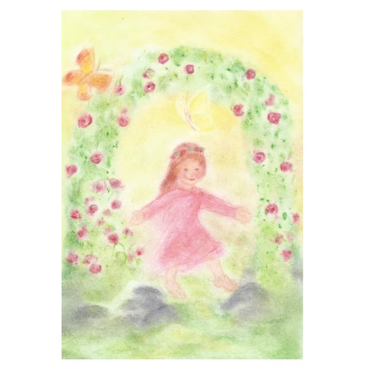 Seccorell Greeting Card Girl